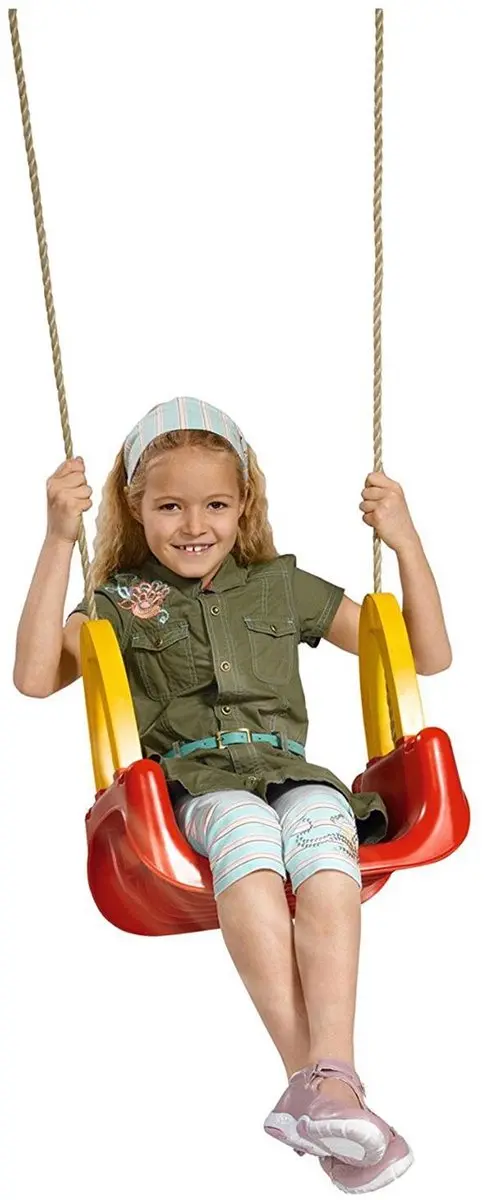 Simba Meegroei Schommel 3-in-1 - Max 60 kg - Rood/Geel/Blauw/ Groen - afbeelding 3 van 6