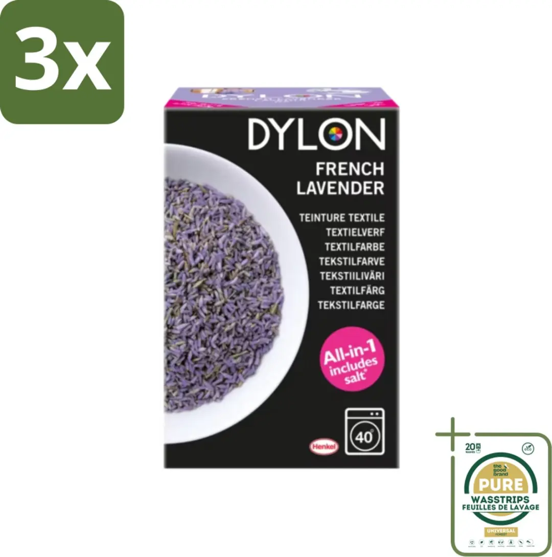 3 x Dylon