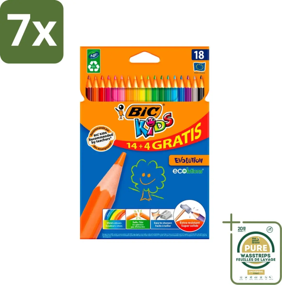 7 x Bic Kids