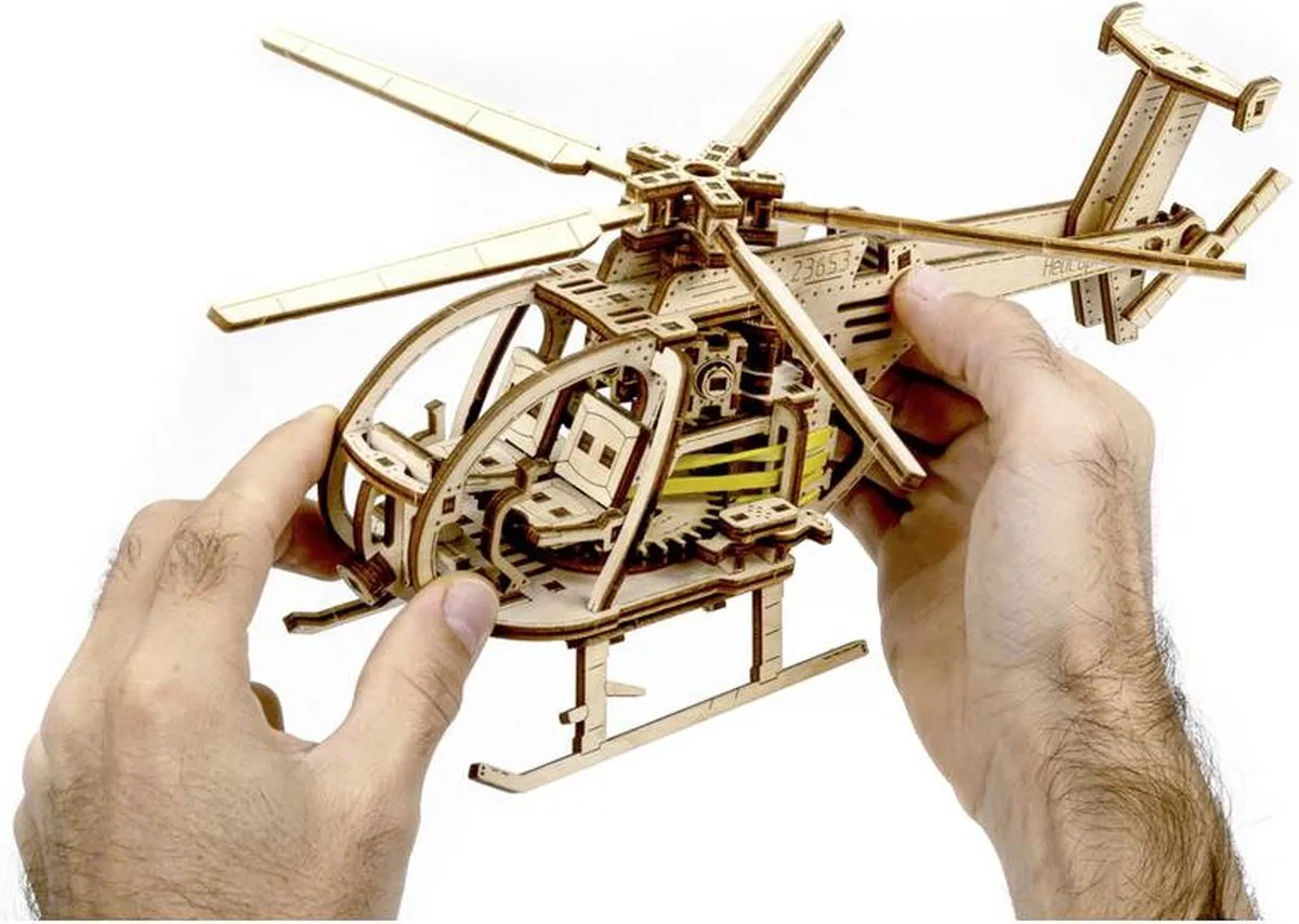 Revell Tiny Adventures Helikopter 1:300 Modelbouwpakket - 173 Onderdelen - Multi