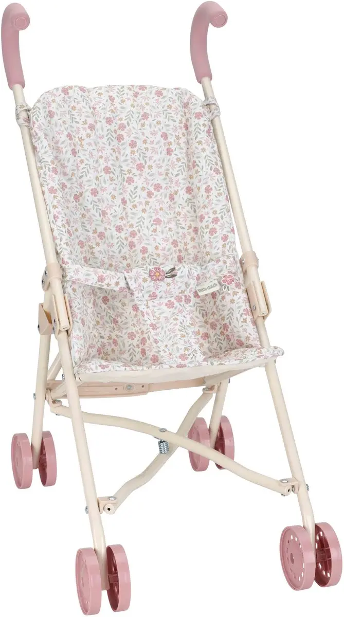 Little Dutch Poppenbuggy Flowers & Butterflies LD4585 - afbeelding 6 van 6