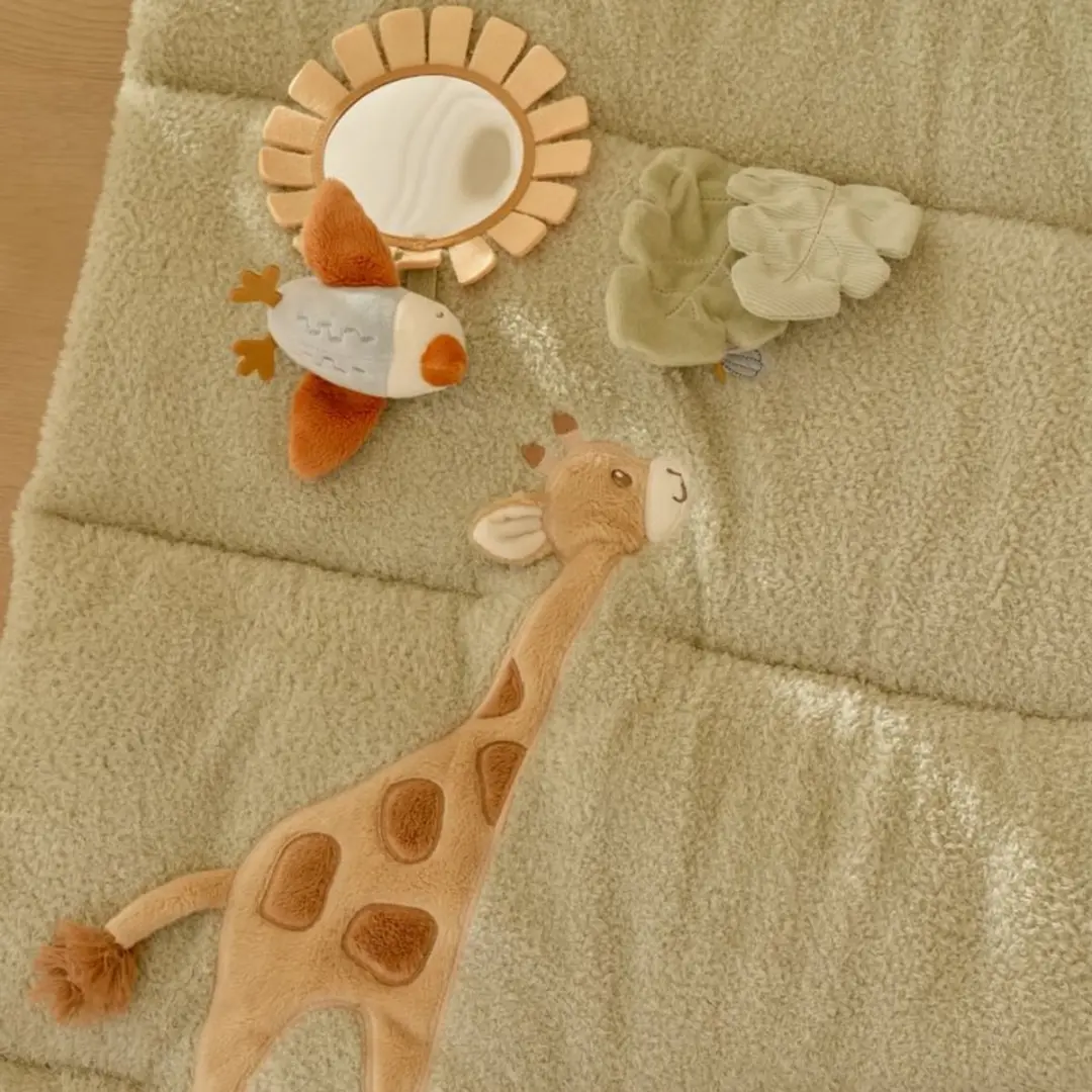 Little Dutch Safari Friends Activiteiten Speelkleed - Groen - afbeelding 6 van 6