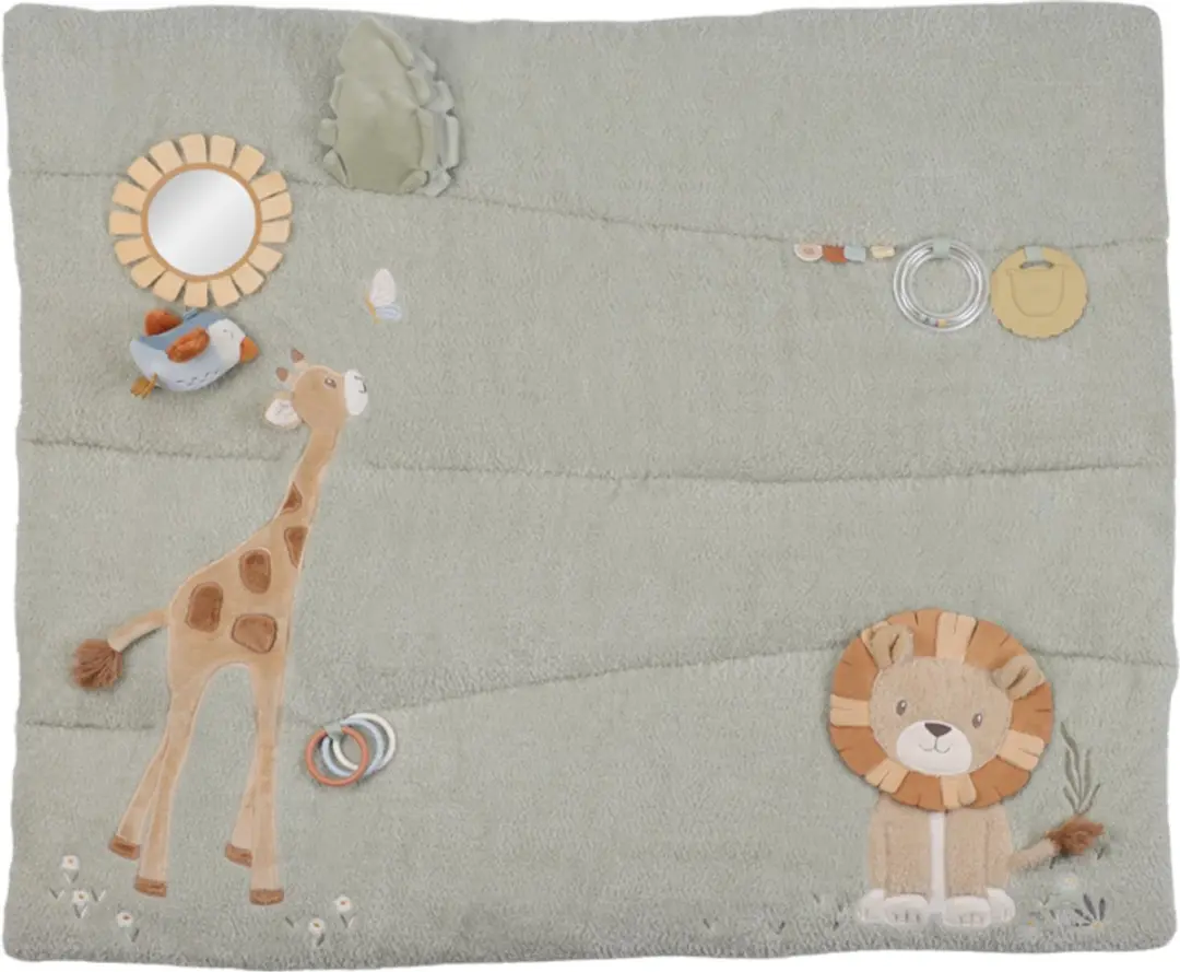Little Dutch Safari Friends Activiteiten Speelkleed - Groen