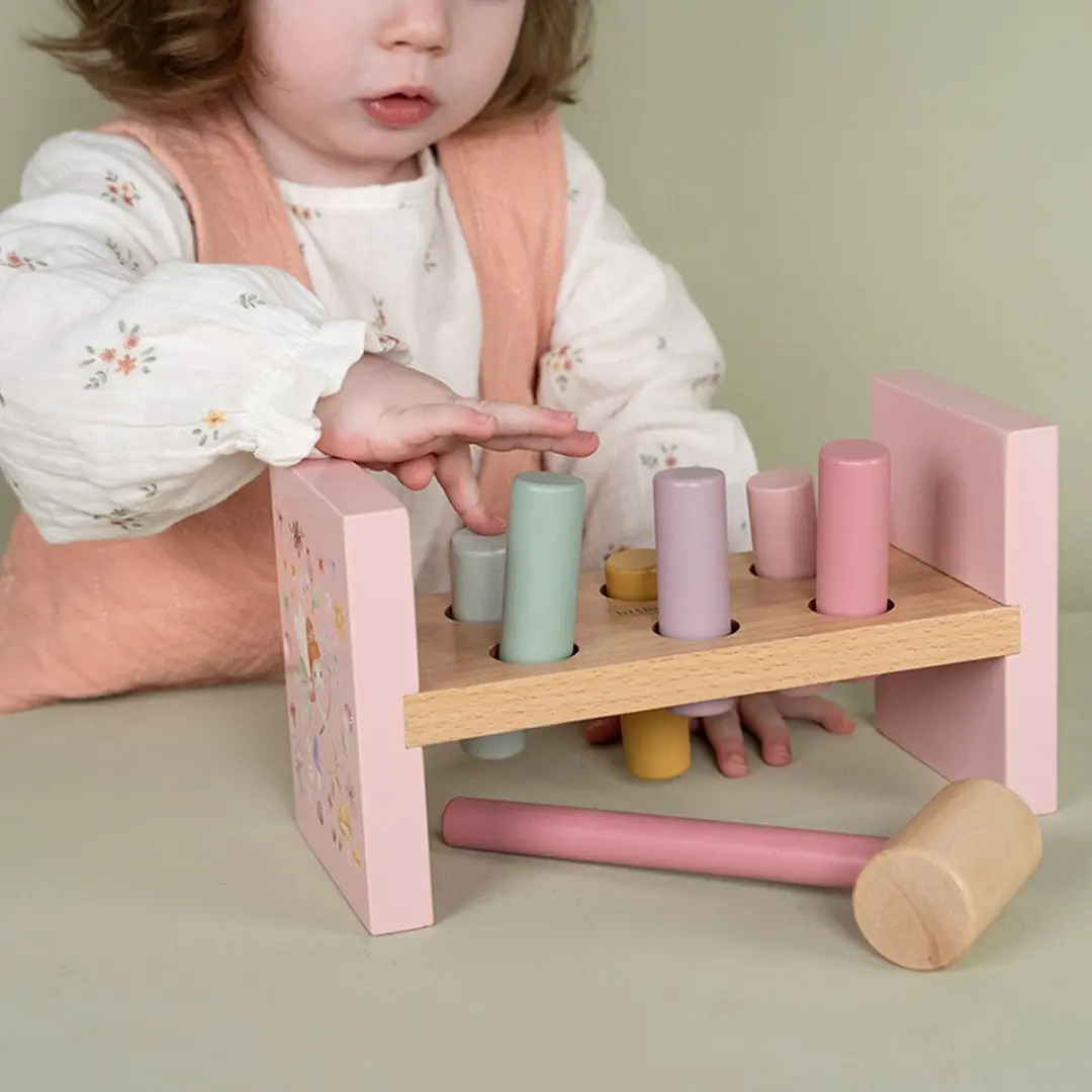 Little Dutch Hamerbank Fairy Garden FSC - Roze