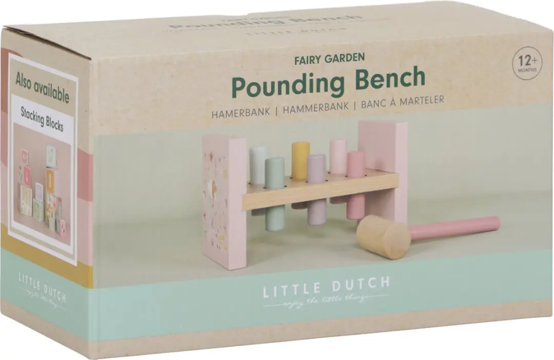 Little Dutch Hamerbank Fairy Garden FSC - Roze