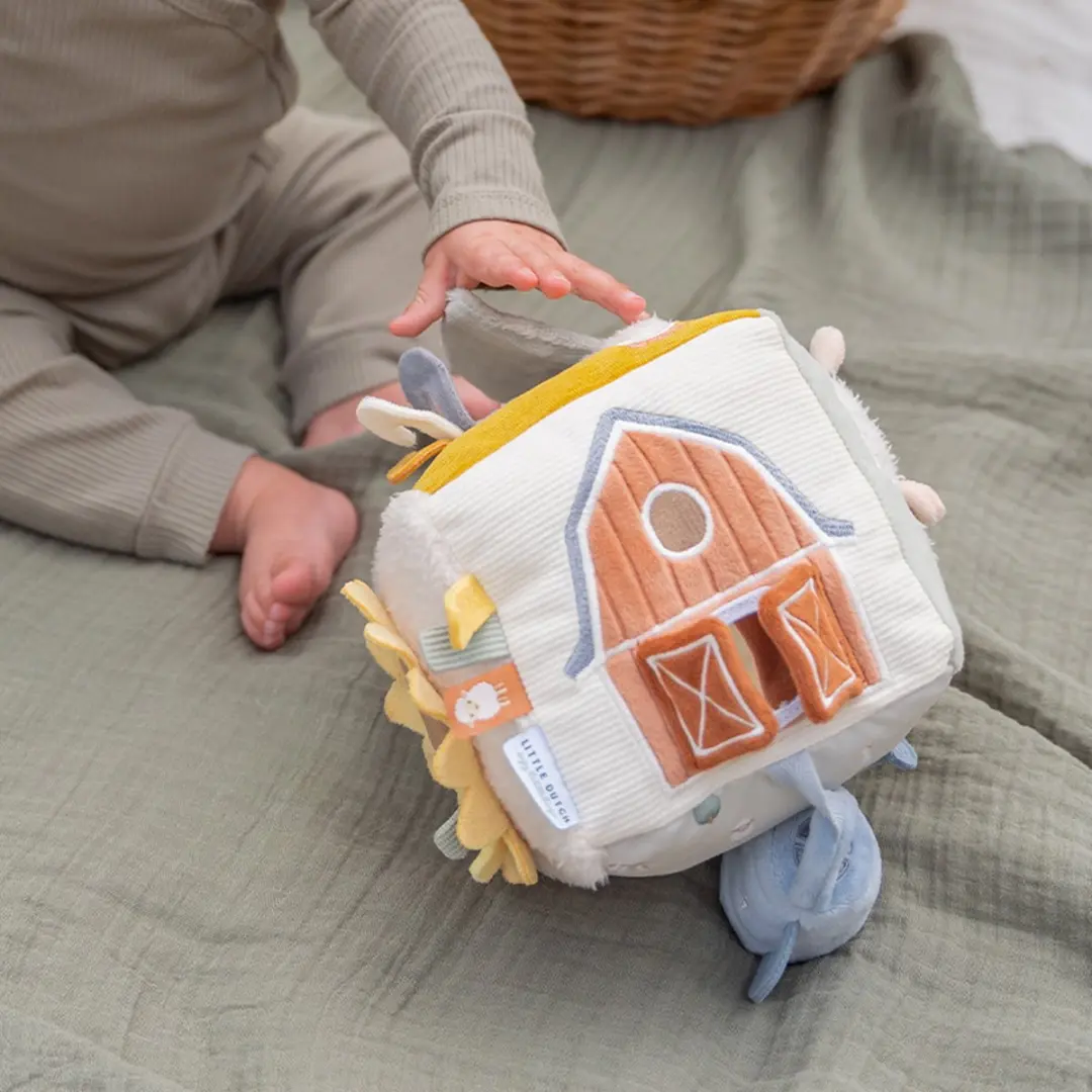 Little Dutch Activiteitenkubus Little Farm - Multi