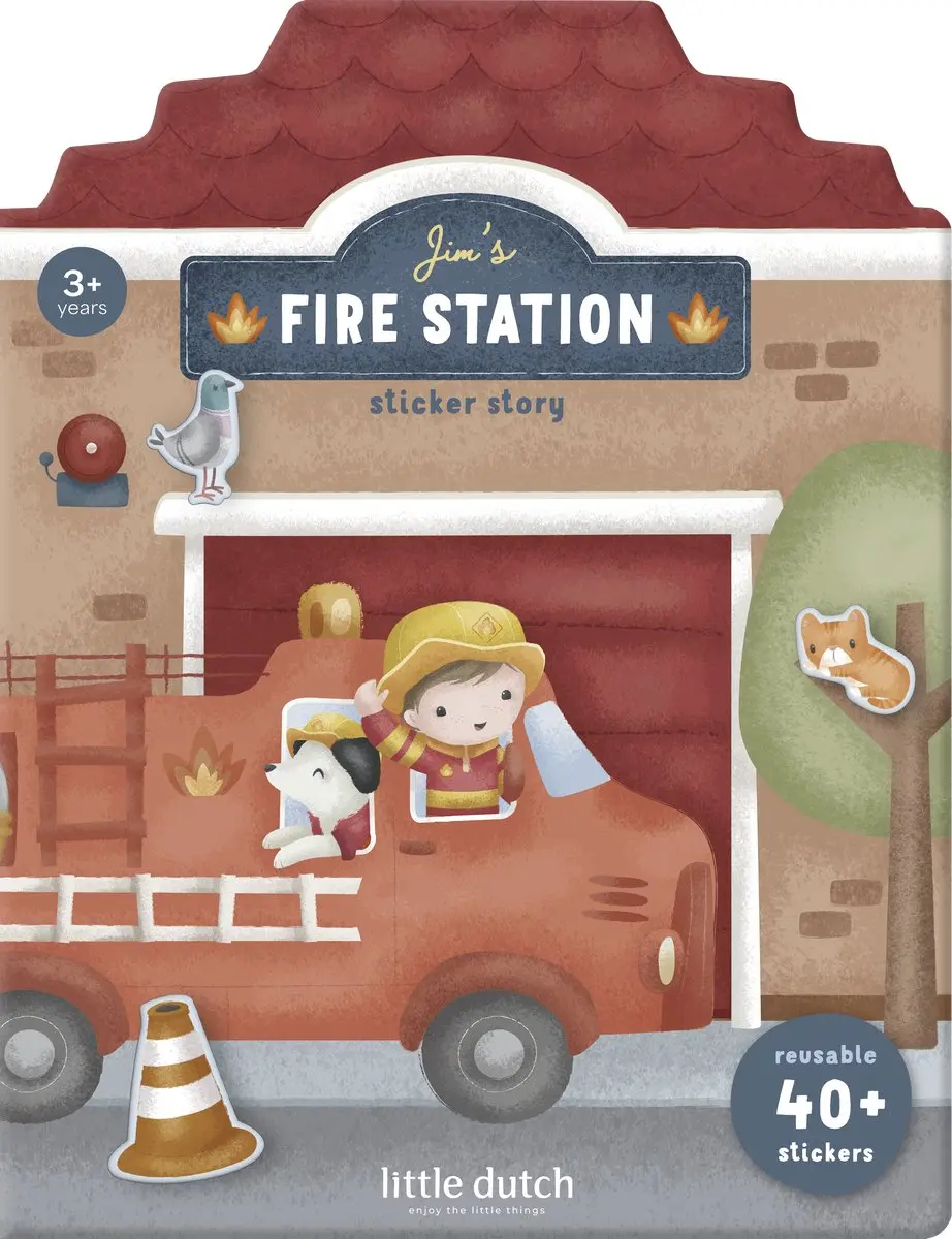 Little Dutch Jim & Friends Herbruikbare Stickerspeelset