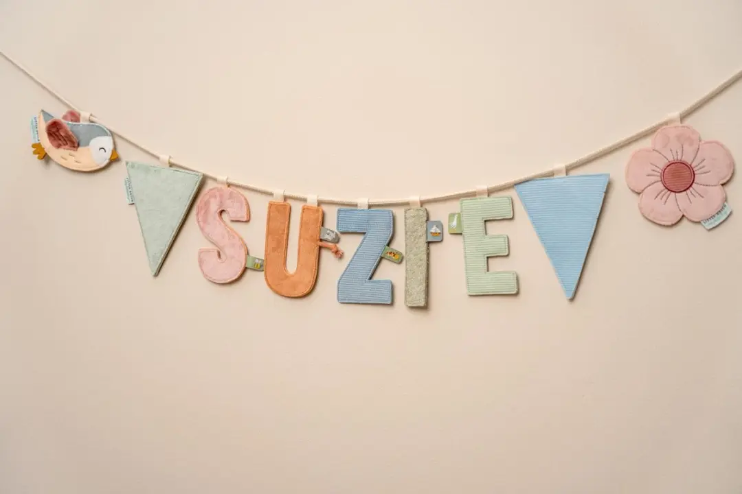 Little Dutch Slinger Element Letter S - Roze