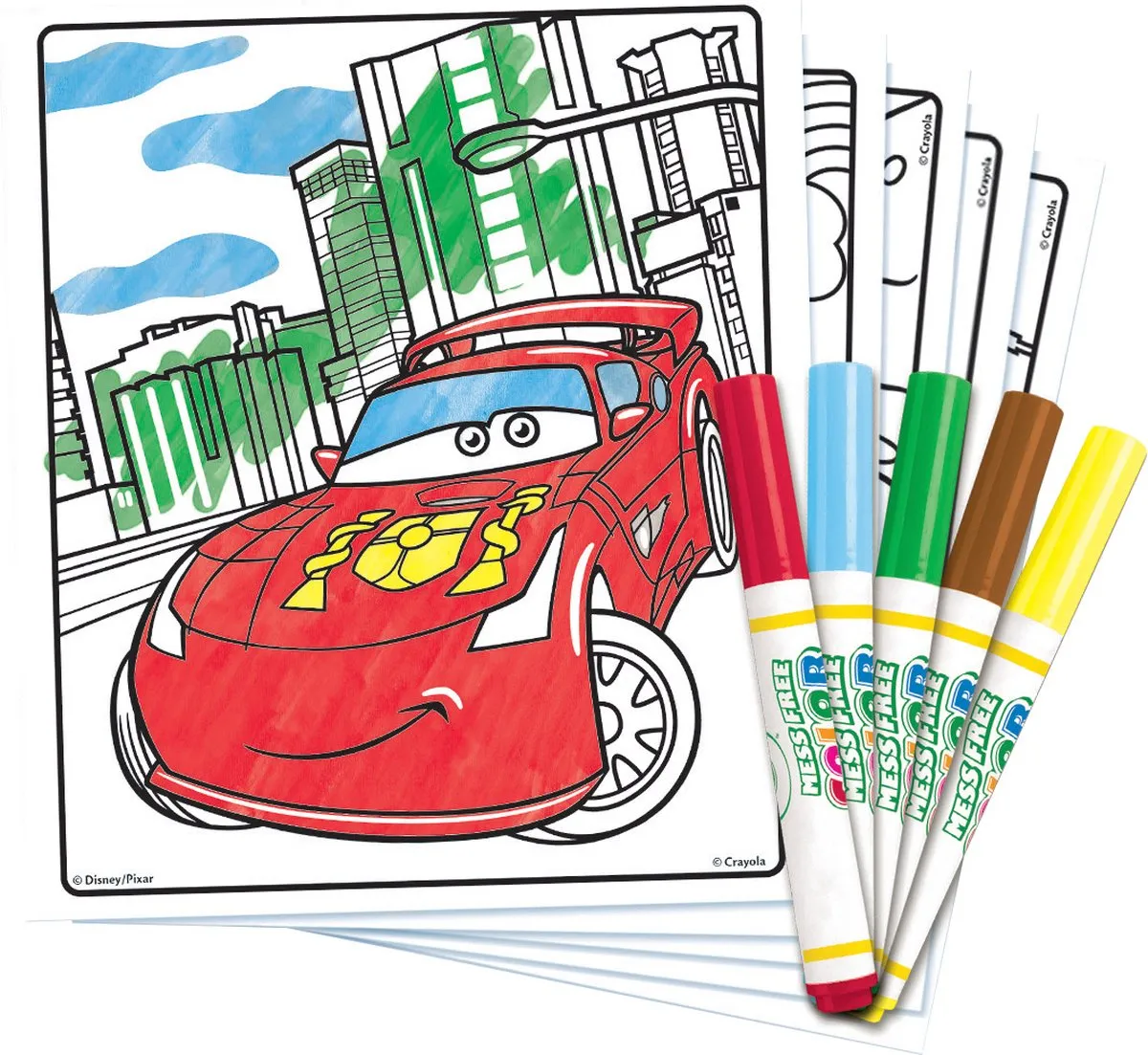 Crayola Cars 1 Magisch Kleurboek