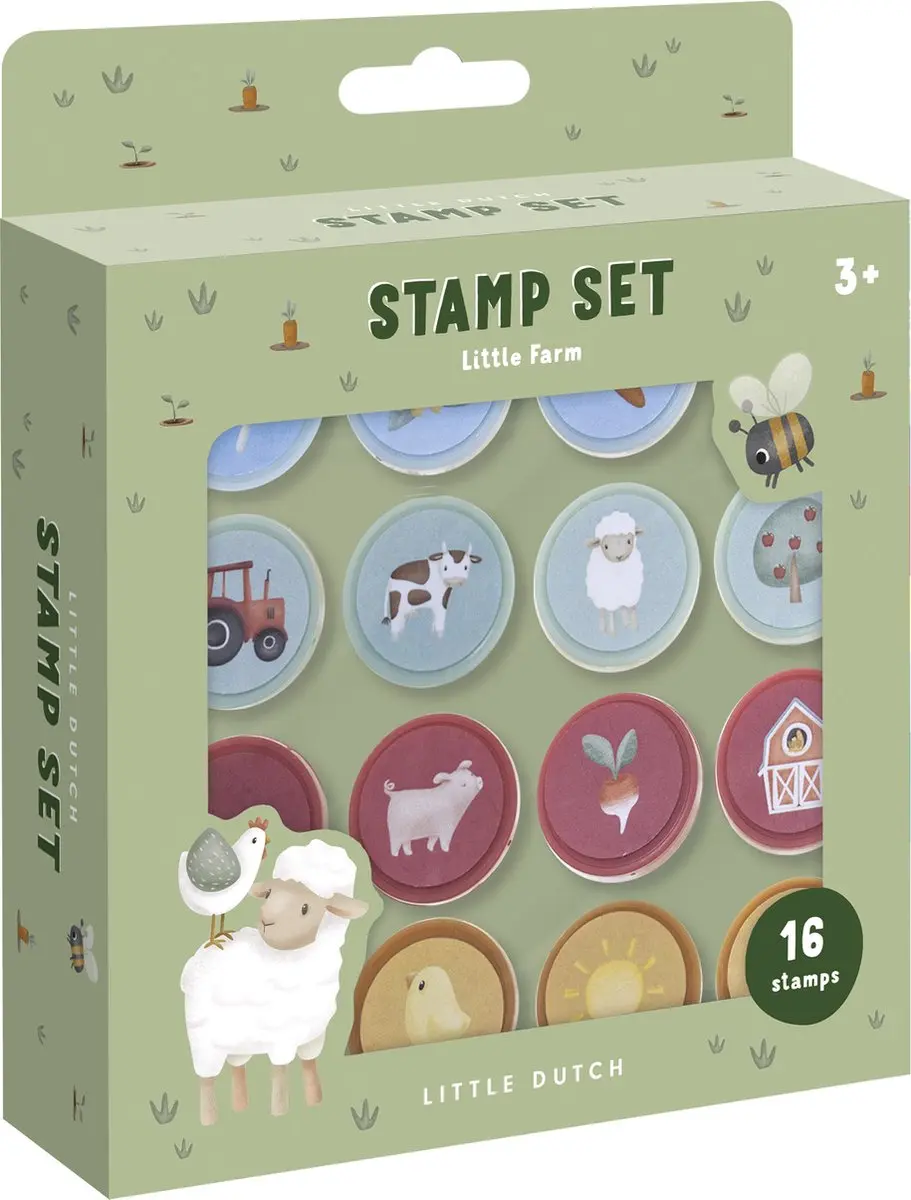 Little Dutch Little Farm Stempelset