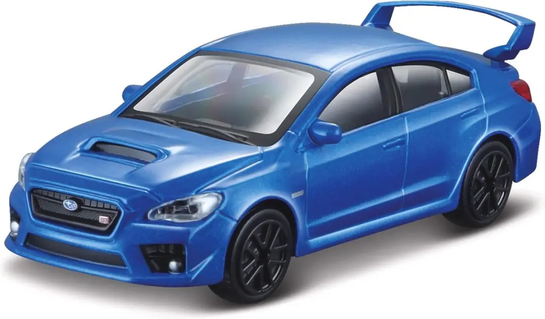 Bburago Subaru Wrx - Modelauto - Schaal 1:43 - Blauw