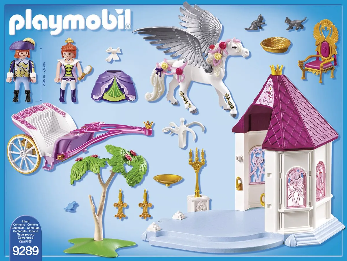 Playmobil Pegasus Paard met Koningspaar - Multicolor