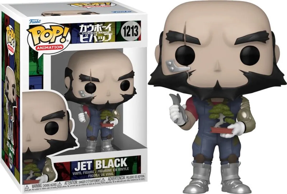 Funko Pop! Animation Cowboy Bebop Jet met Bonsai 58022 - Veelkleurig