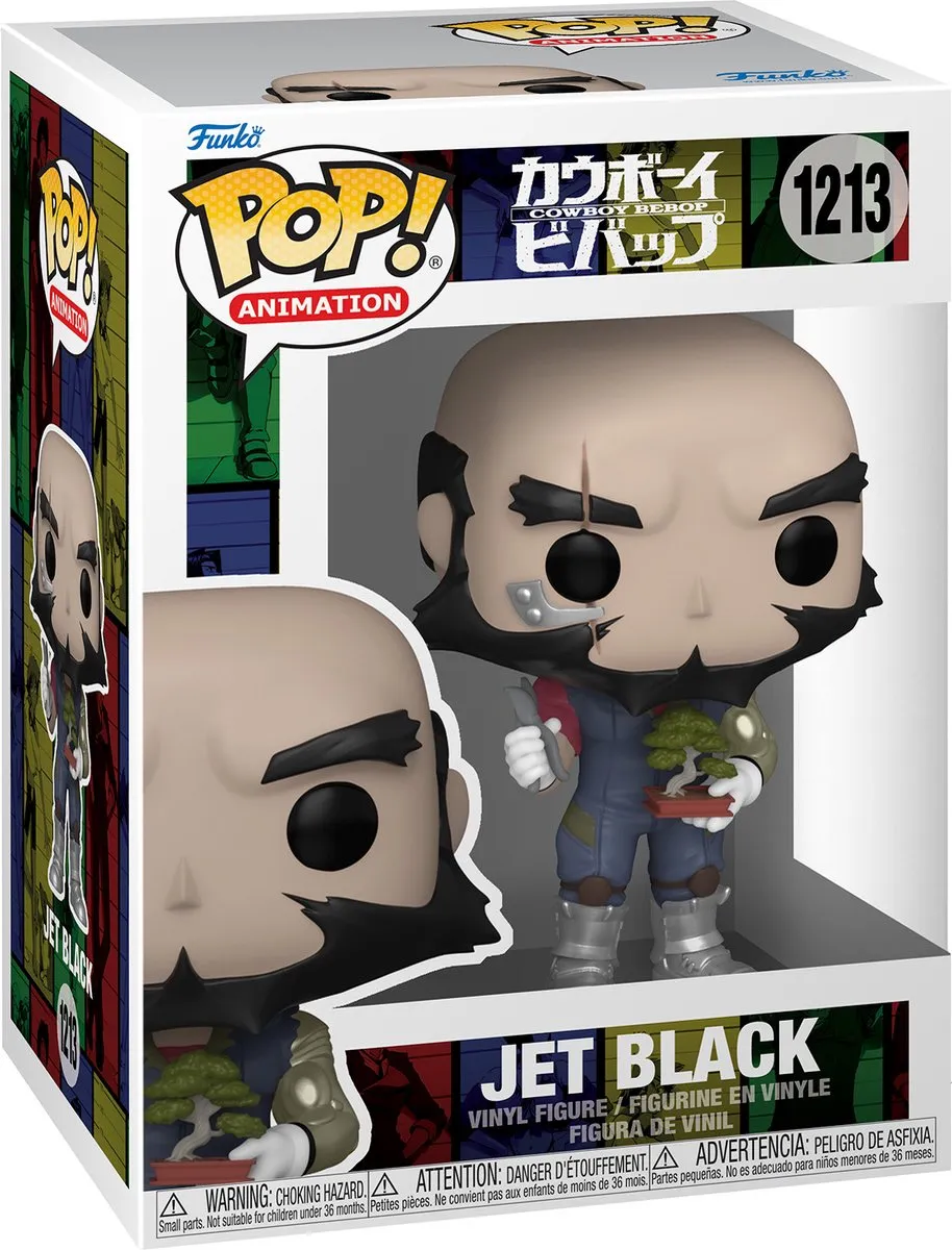 Funko Pop! Animation Cowboy Bebop Jet met Bonsai 58022 - Veelkleurig