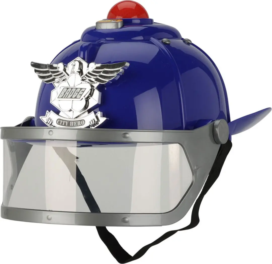 Politie helm met licht en geluid speelgoed voor kinderen.