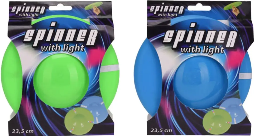 Spinschijf met licht speelgoed