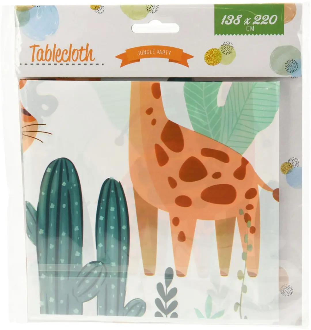 Koopman Tafelkleed Jungle 138x220cm - Multi