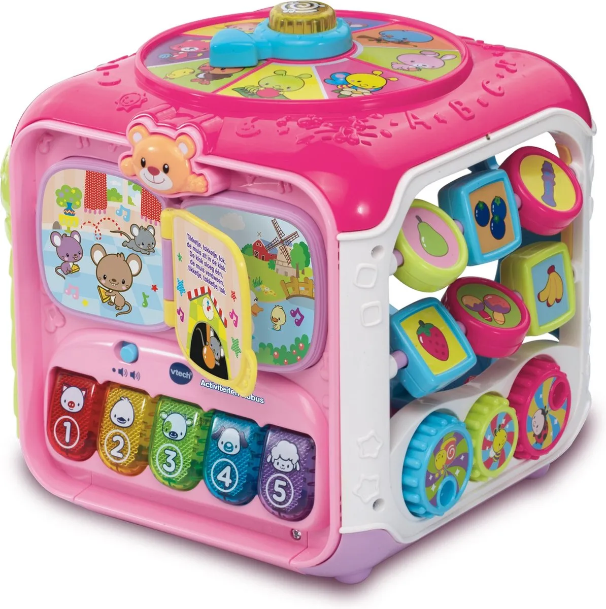 VTech Baby Activiteiten Kubus Roze - Educatief Speelgoed