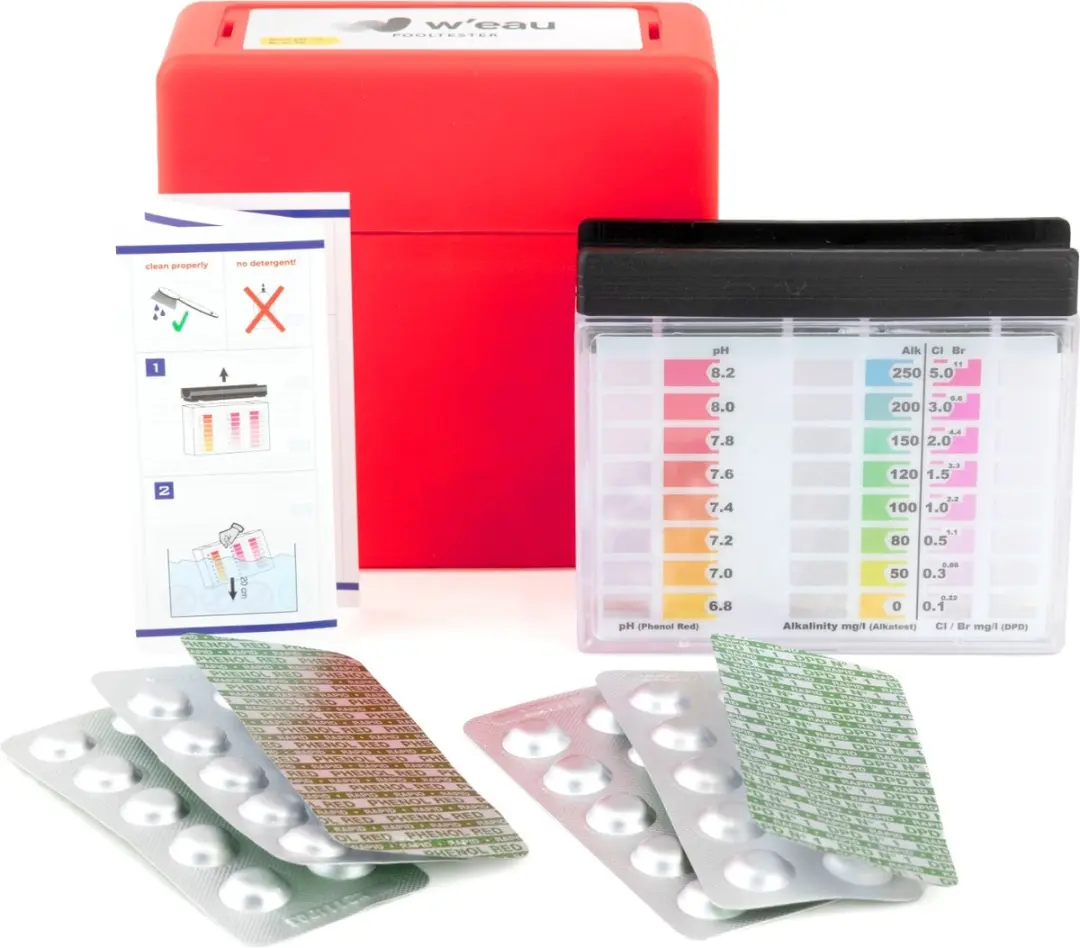 W'eau DPD 3-in-1 Testset STKY-00019525 - Rood - afbeelding 3 van 6