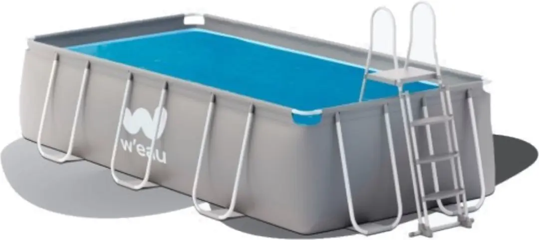 W'eau Solar Cover 450x220cm - Zwart/Blauw - afbeelding 2 van 6
