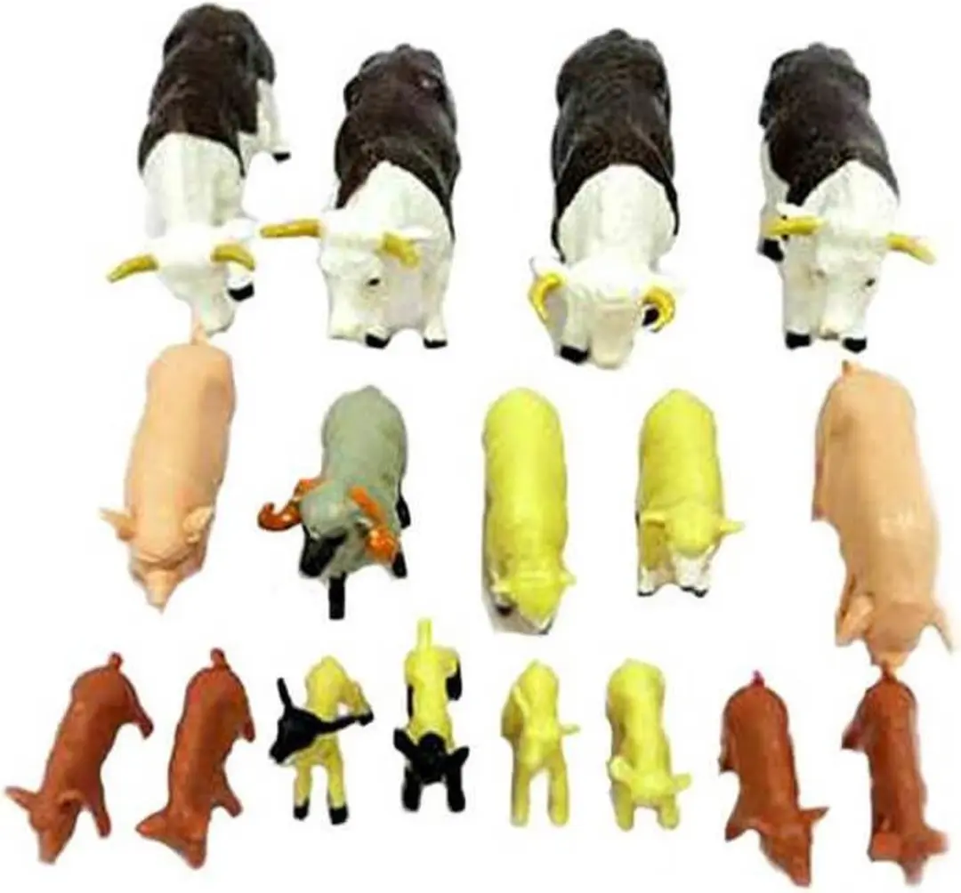 Britains 43096A1 Dierenboerderij Set - 17 Stuks - Multicolor