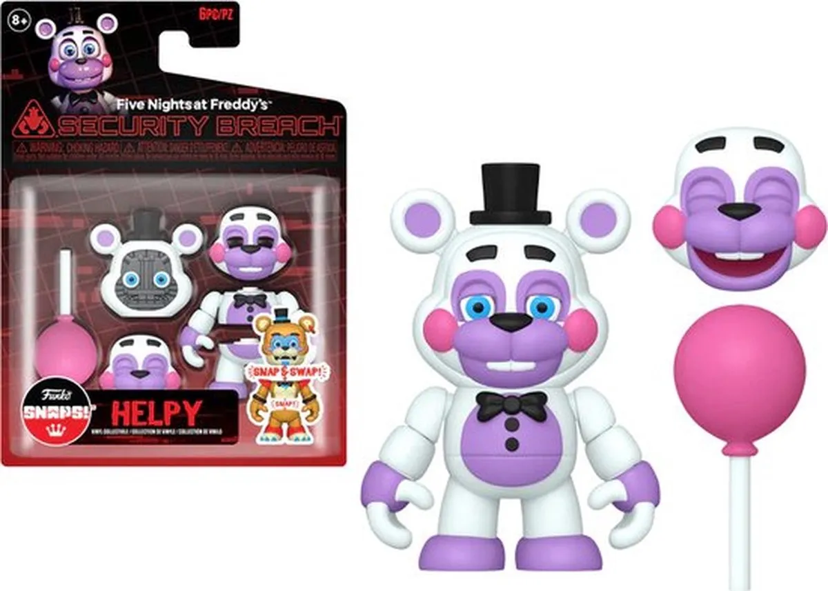 Funko Five Nights at Freddy's Helpy Snap Action Figure - Multi
