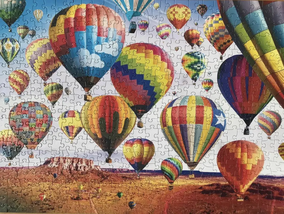Cobble Hill XL Luchtballonnen Legpuzzel 500 Stuks - Meerkleurig