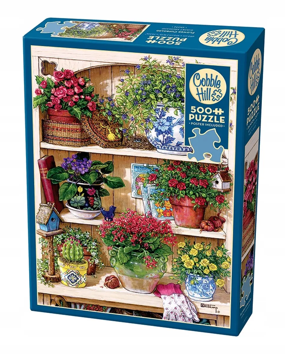 Cobble Hill Bloemen Rek Puzzel 500 Stukken