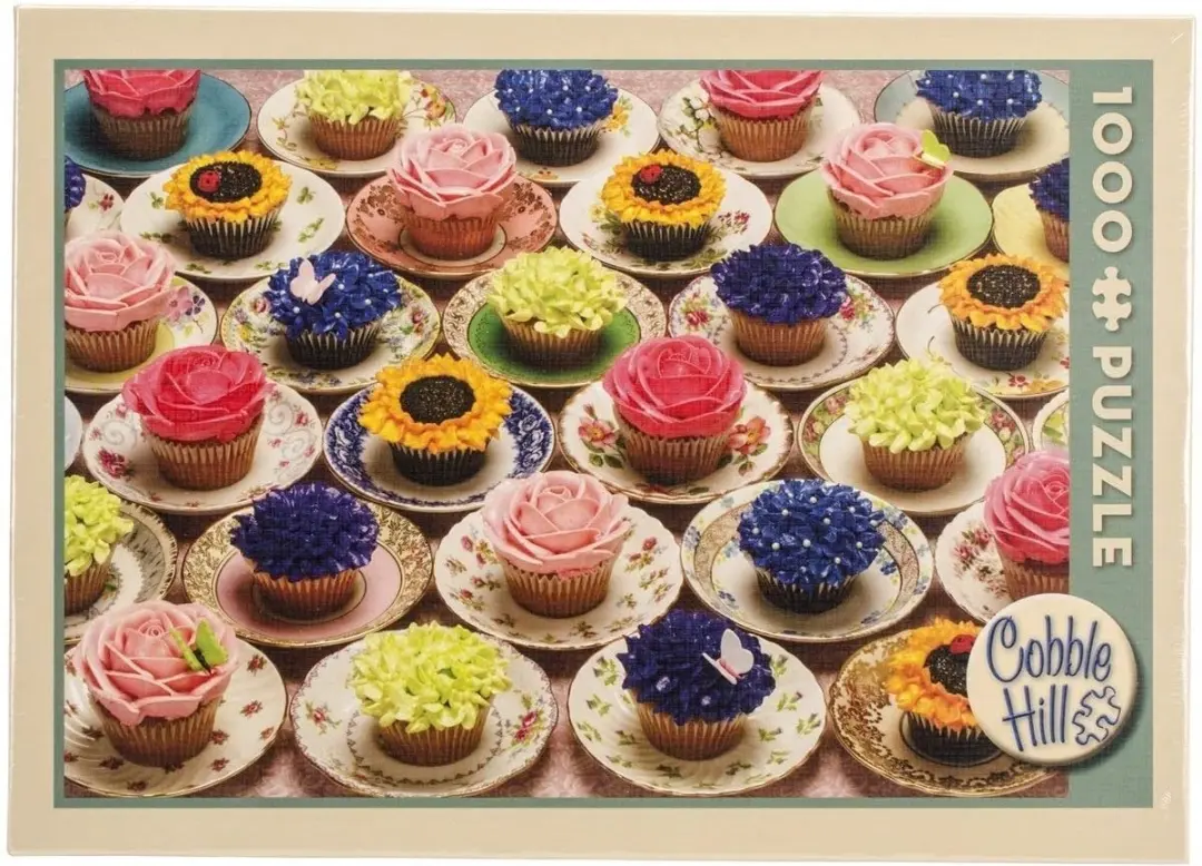 Cobble Hill Tijd voor Cupcakes Puzzel 1000 Stuks - Meerkleurig