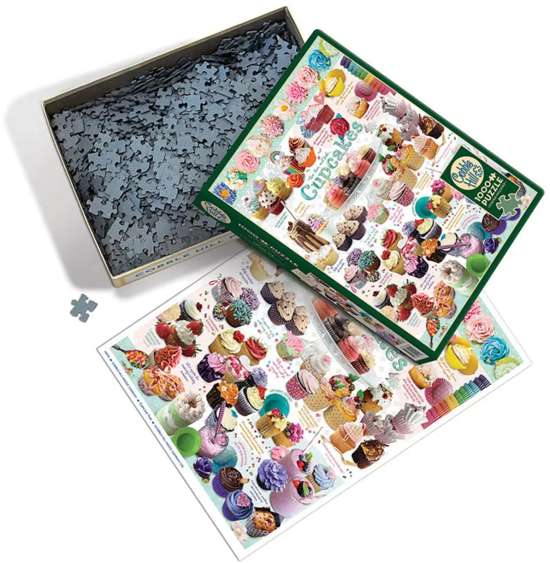 Cobble Hill Tijd voor Cupcakes Puzzel 1000 Stuks - Meerkleurig