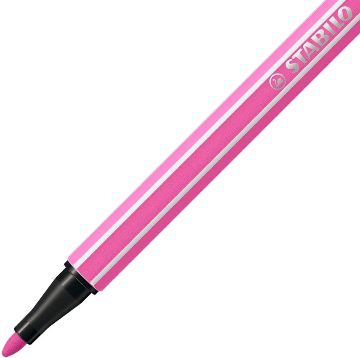 STABILO Pen 68 Neon Roze Viltstift