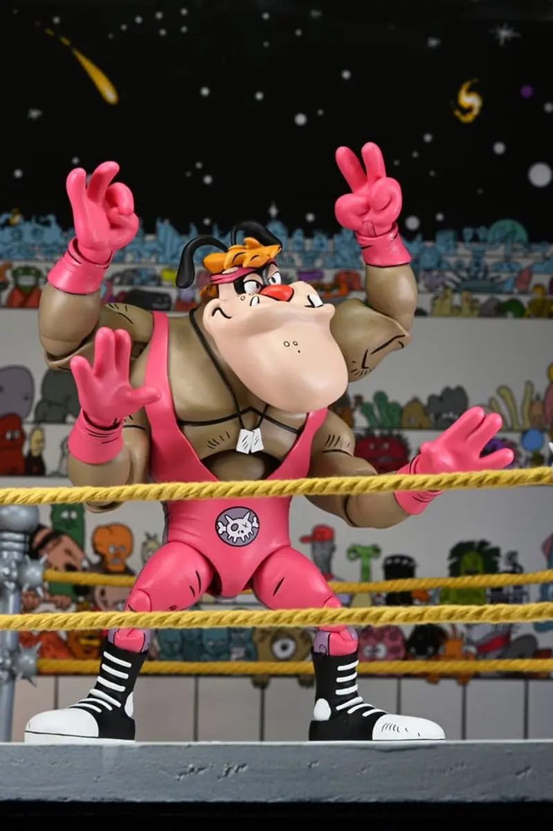 NECA Teenage Mutant Ninja Turtles (Archie Comics) Delux Action Figure Cryin Houn