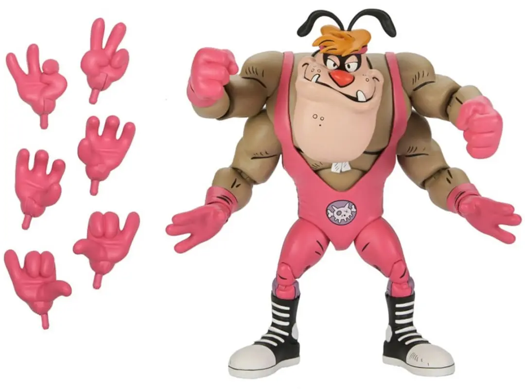Neca Teenage Mutant Ninja Turtles Cryin' Houn Delux Action Figure - 18cm - Multi - afbeelding 3 van 6