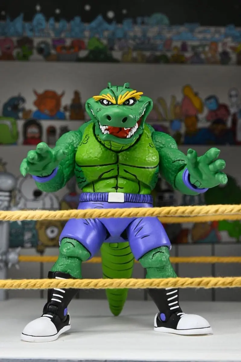 NECA Teenage Mutant Ninja Turtles (Archie Comics) Action Figure Stump Wrestling