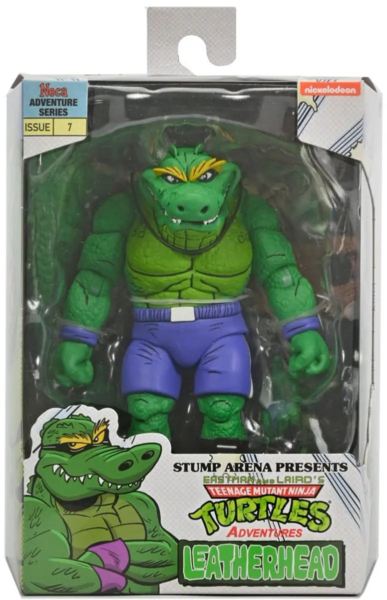 Neca Teenage Mutant Ninja Turtles Leatherhead Action Figuur - Archie Comics - NECA54465-01 - Multi - afbeelding 3 van 6