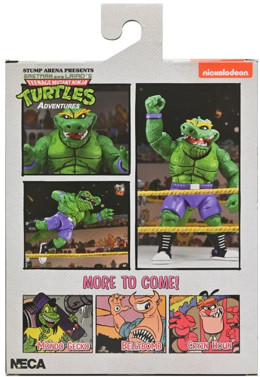 Neca Teenage Mutant Ninja Turtles Leatherhead Action Figuur - Archie Comics - NECA54465-01 - Multi - afbeelding 2 van 6