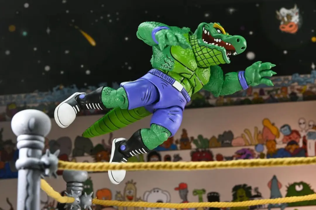 Neca Teenage Mutant Ninja Turtles Leatherhead Action Figuur - Archie Comics - NECA54465-01 - Multi - afbeelding 4 van 6