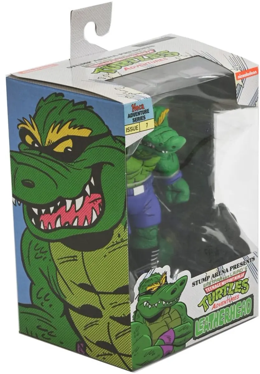 Neca Teenage Mutant Ninja Turtles Leatherhead Action Figuur - Archie Comics - NECA54465-01 - Multi - afbeelding 6 van 6