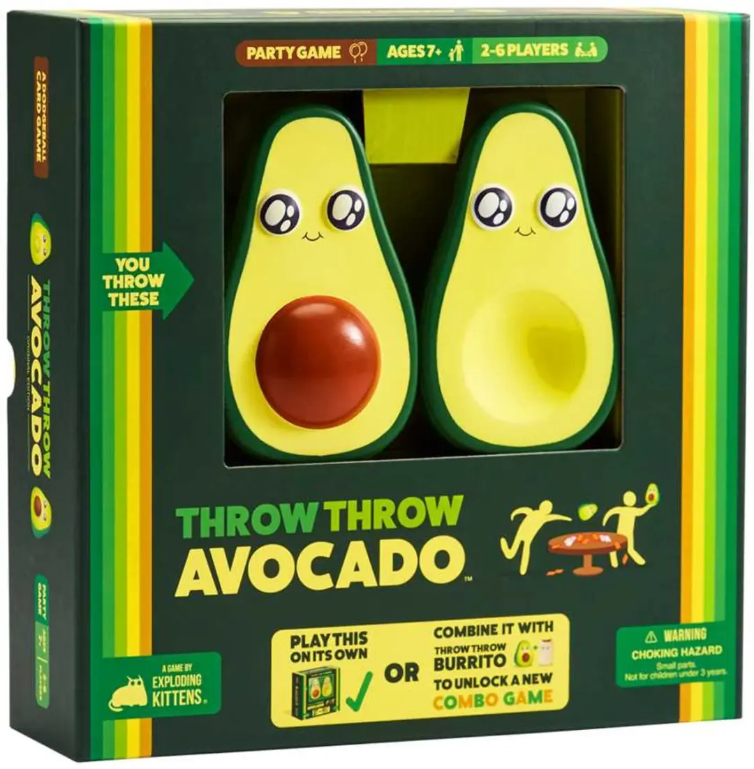Exploding Kittens Throw Throw Avocado Kaartspel
