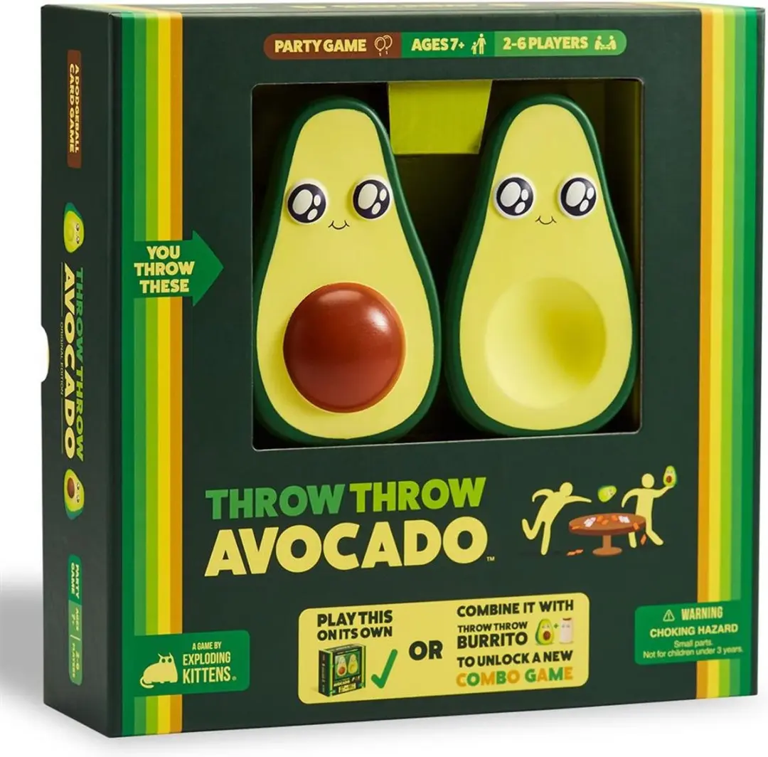 Exploding Kittens Throw Throw Avocado Kaartspel - 2-6 Spelers