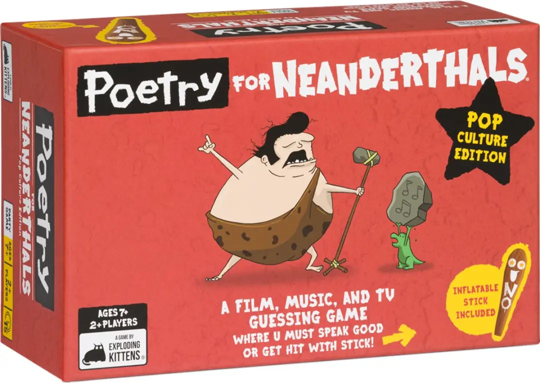 Poetry for Neanderthals Pop Culture Edition