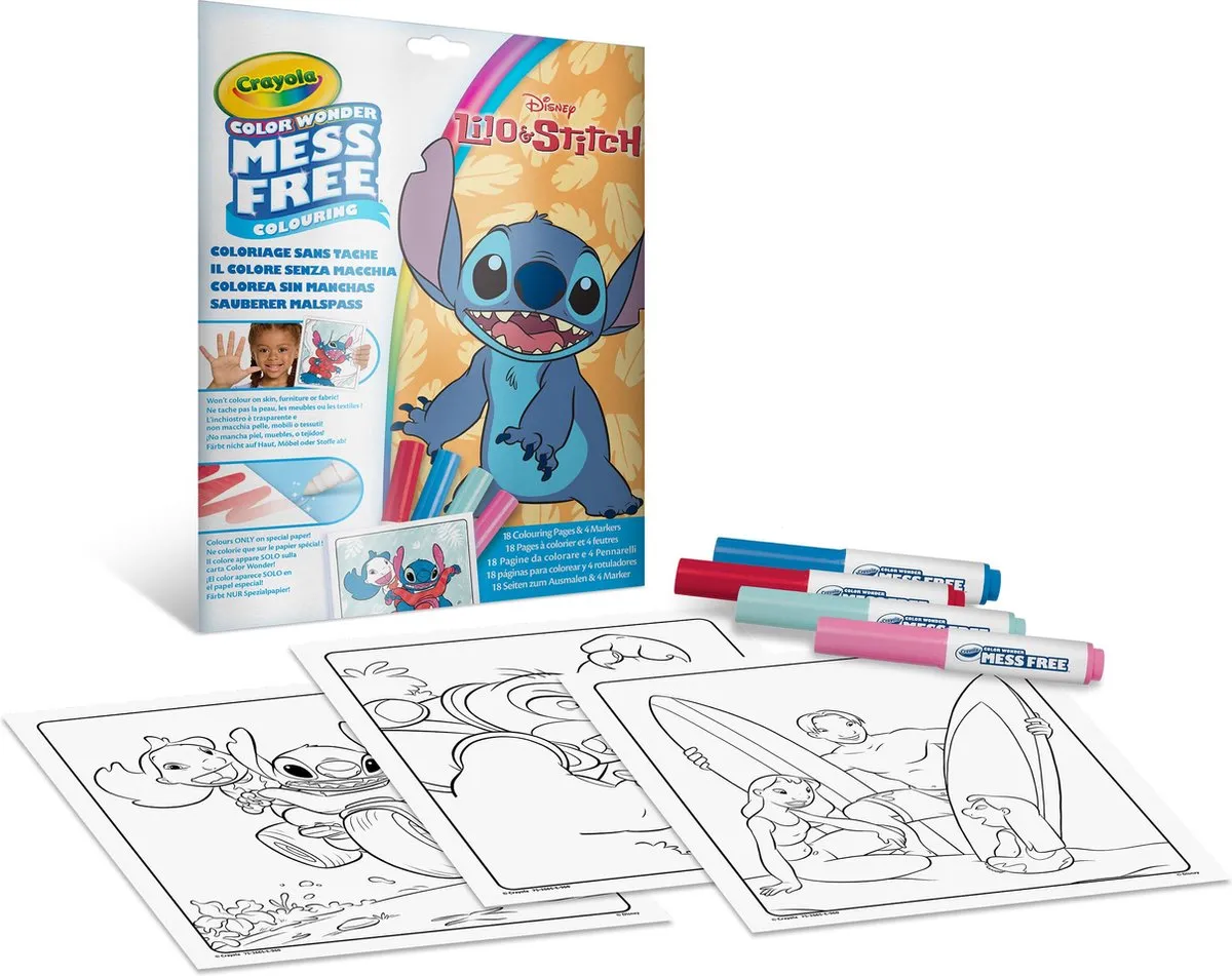 Crayola Color Wonder Disney Lilo en Stitch Kleurboek