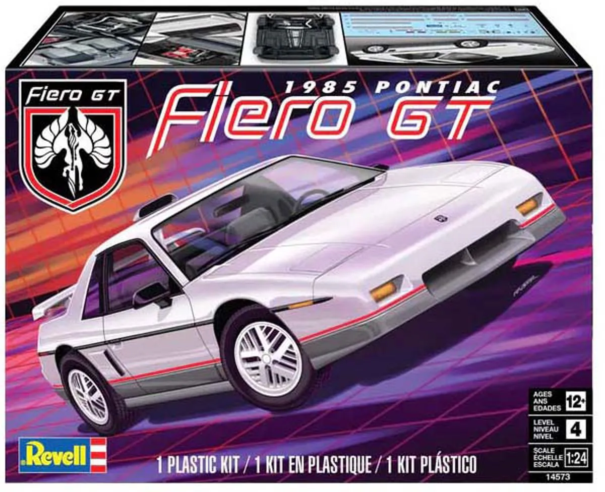 Revell Pontiac Fiero GT 1:24 Modelbouwpakket - 14573
