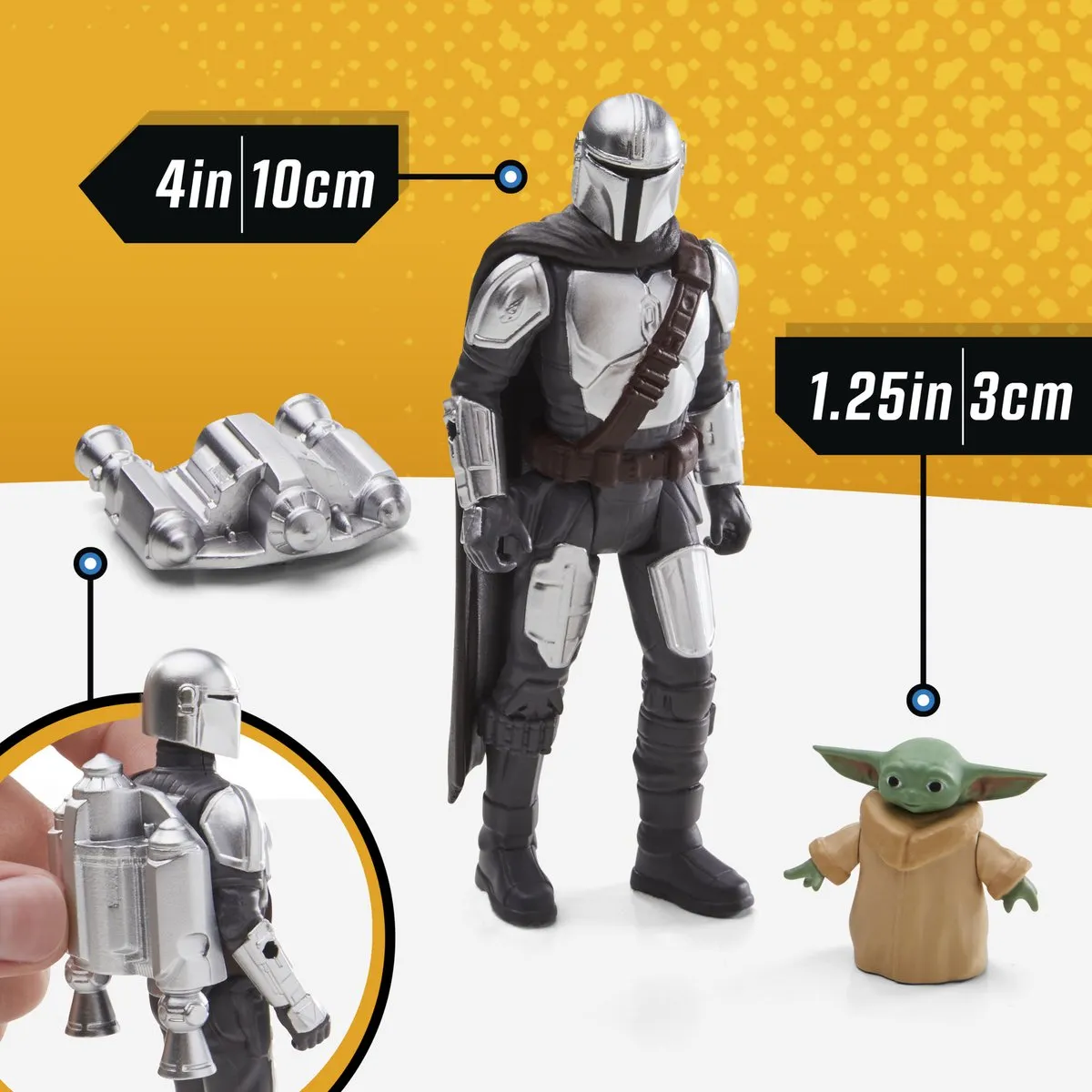 Star Wars Mandalorian N-1 Starfighter Speelset F99505L0 - Meerkleurig
