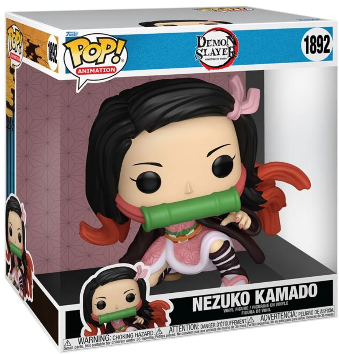 Funko Pop! Nezuko Kamado Jumbo Vinylfiguur - Demon Slayer - 1892