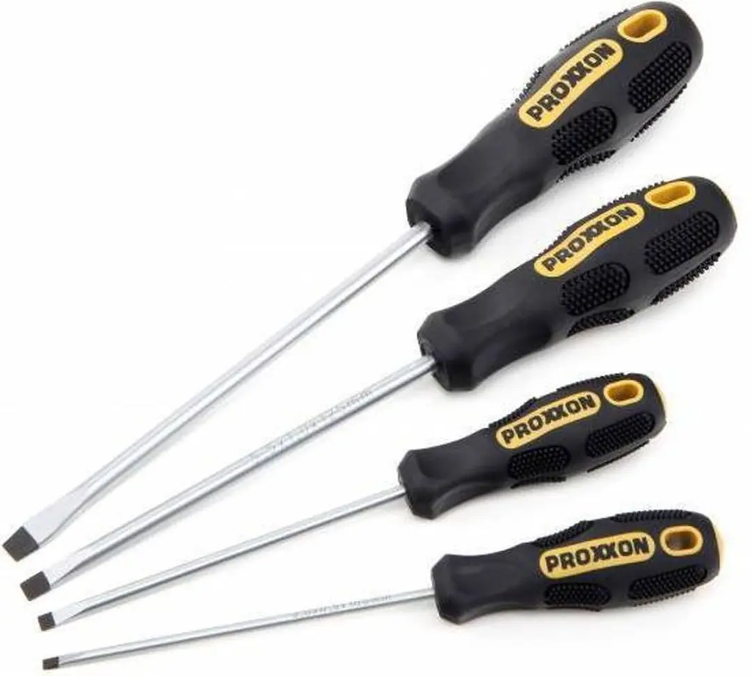 Proxxon Flex-dot-schroevendraaier SL 8 175mm - Zwart/Geel - afbeelding 3 van 3