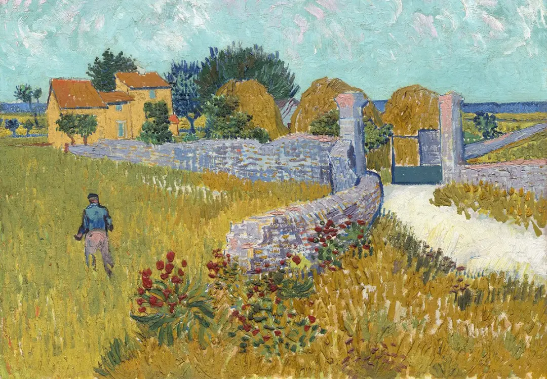 Bluebird Puzzle legpuzzel Vincent Van Gogh boerderij Provence 1000 stukjes.
