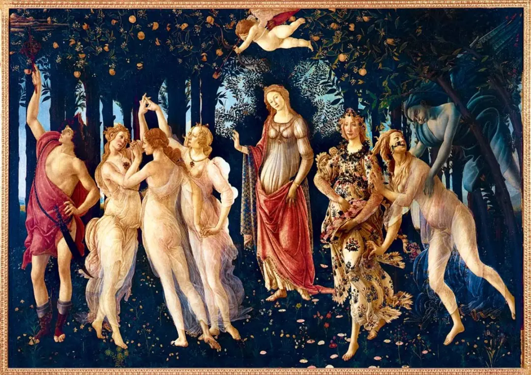 Bluebird Puzzle legpuzzel Botticelli La Primavera 1000 stukjes kunst.