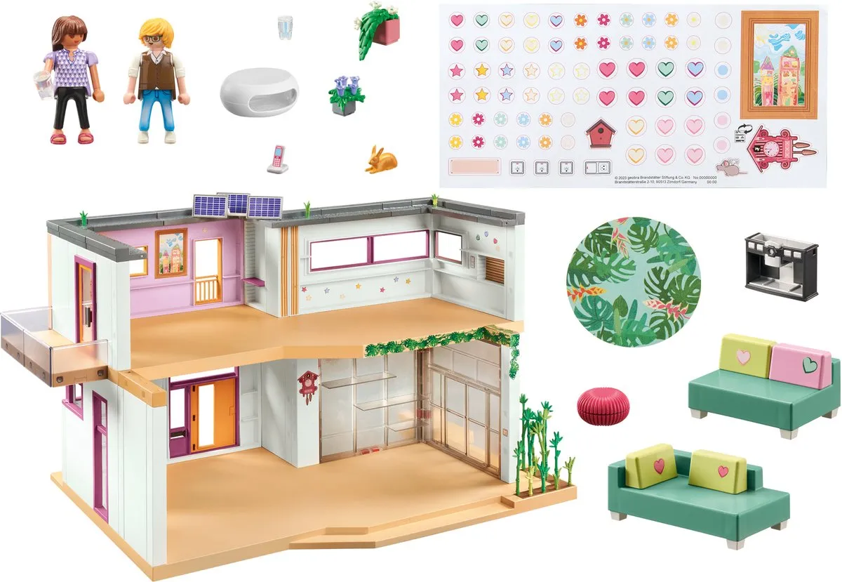 PLAYMOBIL My Life Woonhuis met wintertuin - 71607