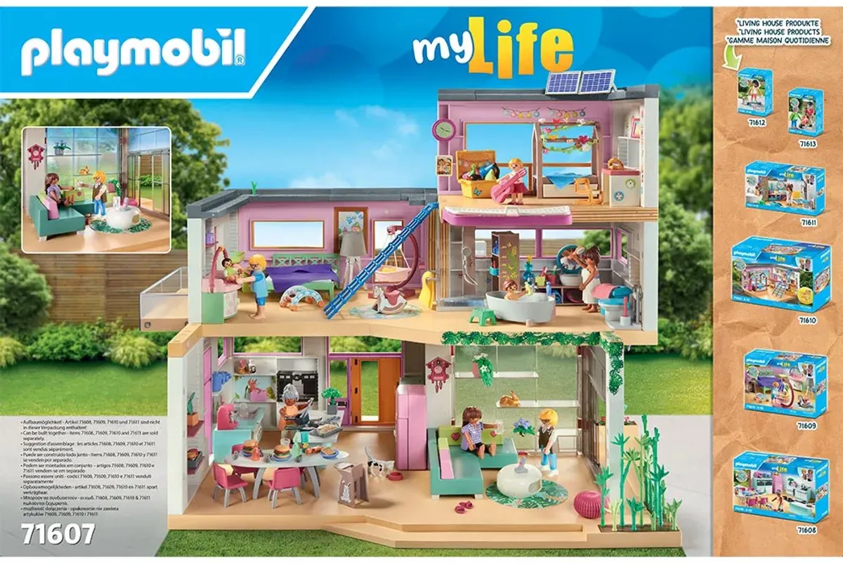 PLAYMOBIL My Life Woonhuis met wintertuin - 71607